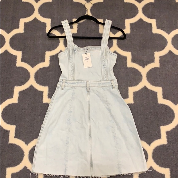 NWT 7 For All Mankind button front dress - Picture 2 of 8